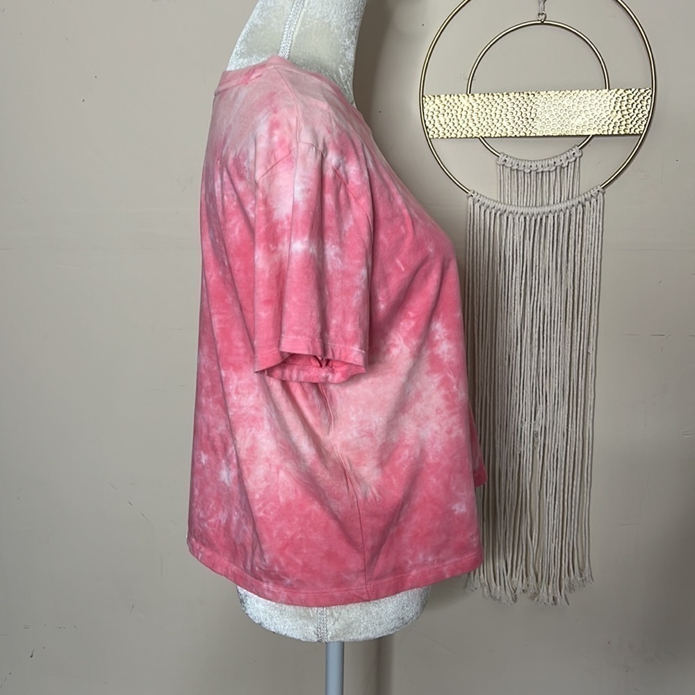 Wild fable • tie dye shirt sleeve cropped tee - Picture 2 of 7